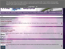 Tablet Screenshot of frogblog.ie